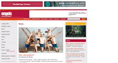 Desktop Screenshot of engels-kultur.de